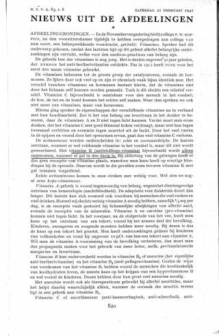 Eerste pagina van het artikel zoals het is gepubliceerd in het tijdschrift