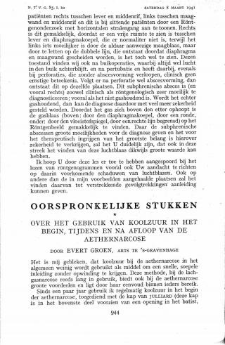 Eerste pagina van het artikel zoals het is gepubliceerd in het tijdschrift