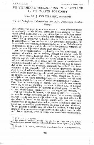 Eerste pagina van het artikel zoals het is gepubliceerd in het tijdschrift