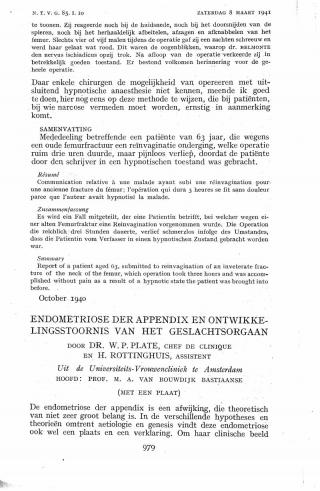 Eerste pagina van het artikel zoals het is gepubliceerd in het tijdschrift