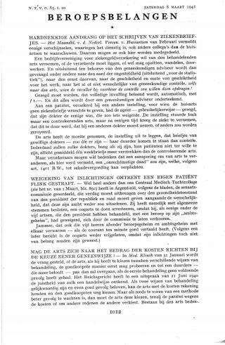 Eerste pagina van het artikel zoals het is gepubliceerd in het tijdschrift