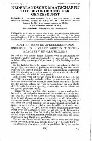 Eerste pagina van het artikel zoals het is gepubliceerd in het tijdschrift