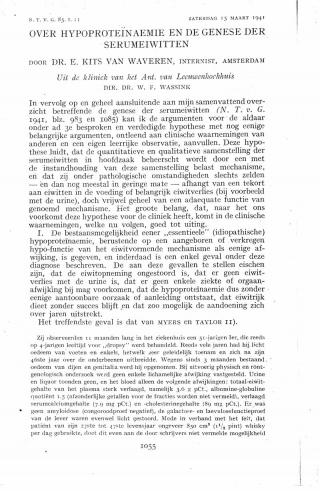 Eerste pagina van het artikel zoals het is gepubliceerd in het tijdschrift