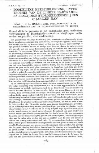 Eerste pagina van het artikel zoals het is gepubliceerd in het tijdschrift