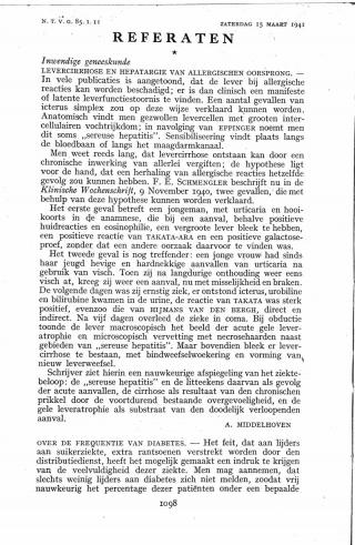 Eerste pagina van het artikel zoals het is gepubliceerd in het tijdschrift