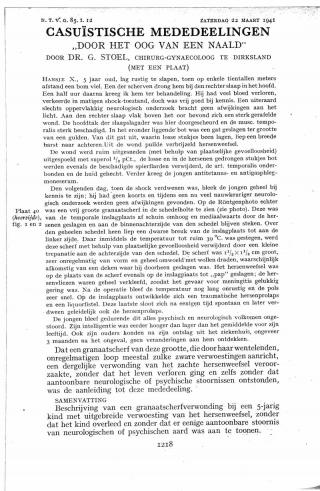 Eerste pagina van het artikel zoals het is gepubliceerd in het tijdschrift