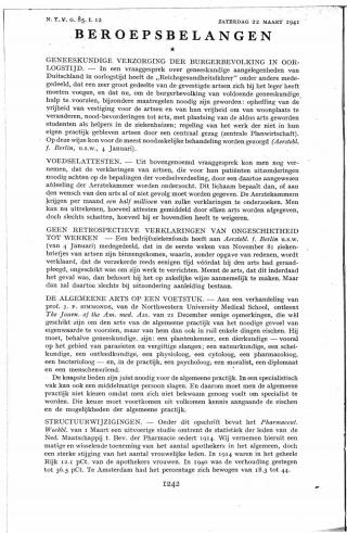 Eerste pagina van het artikel zoals het is gepubliceerd in het tijdschrift