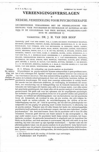 Eerste pagina van het artikel zoals het is gepubliceerd in het tijdschrift