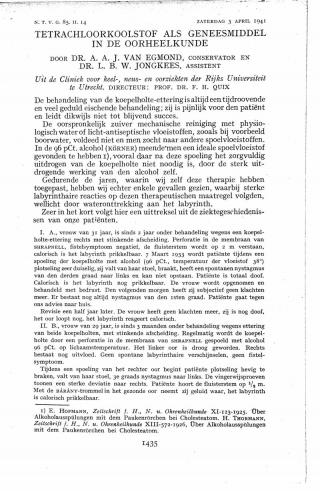 Eerste pagina van het artikel zoals het is gepubliceerd in het tijdschrift