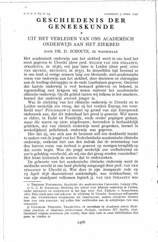 Eerste pagina van het artikel zoals het is gepubliceerd in het tijdschrift