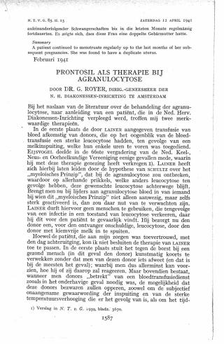 Eerste pagina van het artikel zoals het is gepubliceerd in het tijdschrift