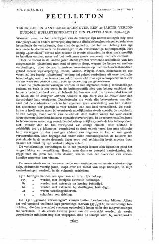 Eerste pagina van het artikel zoals het is gepubliceerd in het tijdschrift