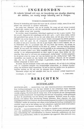 Eerste pagina van het artikel zoals het is gepubliceerd in het tijdschrift