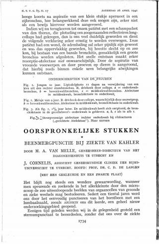 Eerste pagina van het artikel zoals het is gepubliceerd in het tijdschrift