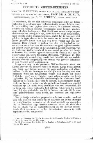 Eerste pagina van het artikel zoals het is gepubliceerd in het tijdschrift