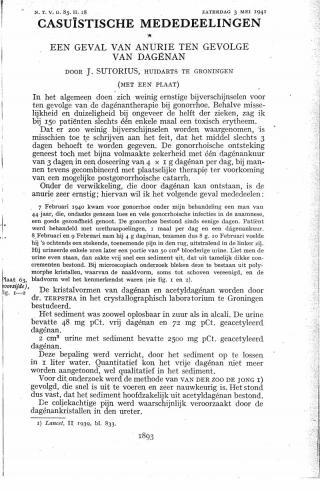 Eerste pagina van het artikel zoals het is gepubliceerd in het tijdschrift