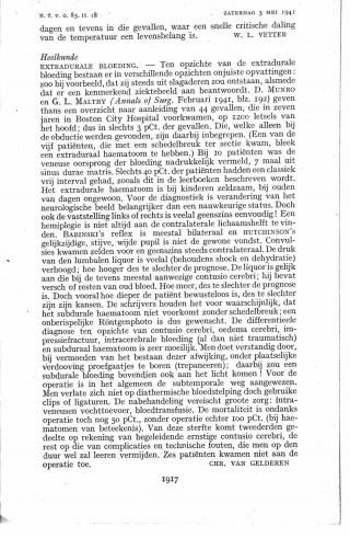 Eerste pagina van het artikel zoals het is gepubliceerd in het tijdschrift