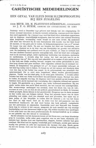 Eerste pagina van het artikel zoals het is gepubliceerd in het tijdschrift