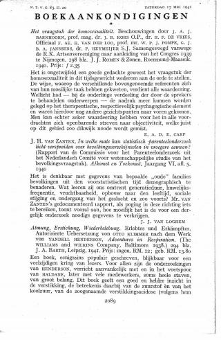 Eerste pagina van het artikel zoals het is gepubliceerd in het tijdschrift