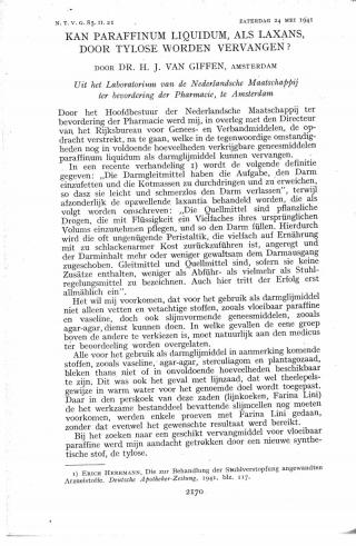 Eerste pagina van het artikel zoals het is gepubliceerd in het tijdschrift