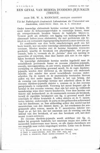 Eerste pagina van het artikel zoals het is gepubliceerd in het tijdschrift