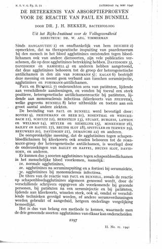 Eerste pagina van het artikel zoals het is gepubliceerd in het tijdschrift