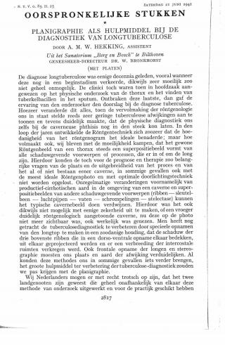 Eerste pagina van het artikel zoals het is gepubliceerd in het tijdschrift