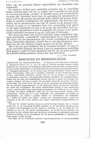 Eerste pagina van het artikel zoals het is gepubliceerd in het tijdschrift