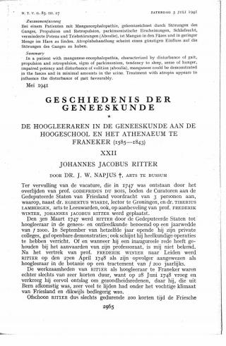 Eerste pagina van het artikel zoals het is gepubliceerd in het tijdschrift