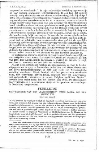 Eerste pagina van het artikel zoals het is gepubliceerd in het tijdschrift