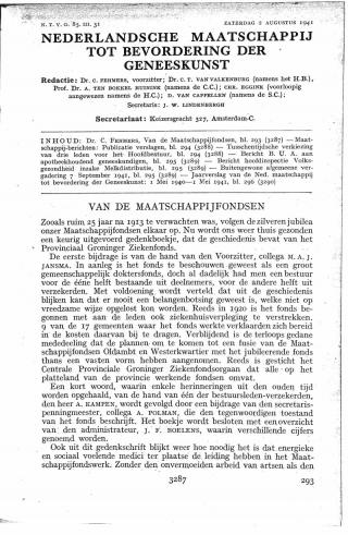 Eerste pagina van het artikel zoals het is gepubliceerd in het tijdschrift