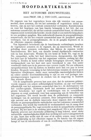 Eerste pagina van het artikel zoals het is gepubliceerd in het tijdschrift