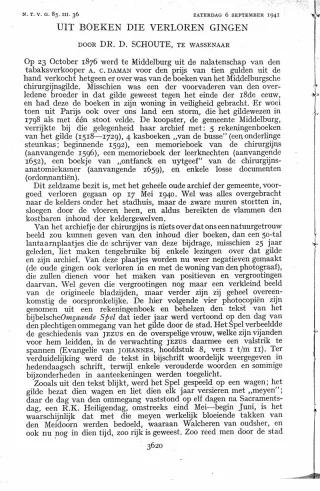 Eerste pagina van het artikel zoals het is gepubliceerd in het tijdschrift