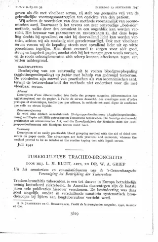 Eerste pagina van het artikel zoals het is gepubliceerd in het tijdschrift