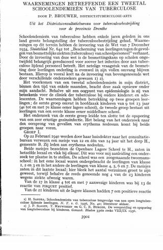 Eerste pagina van het artikel zoals het is gepubliceerd in het tijdschrift