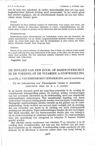 Eerste pagina van het artikel zoals het is gepubliceerd in het tijdschrift