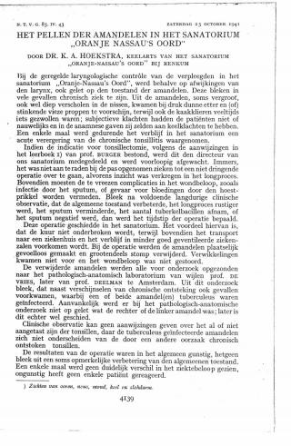 Eerste pagina van het artikel zoals het is gepubliceerd in het tijdschrift