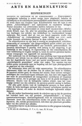 Eerste pagina van het artikel zoals het is gepubliceerd in het tijdschrift