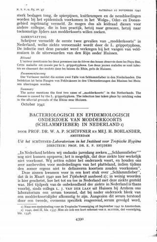 Eerste pagina van het artikel zoals het is gepubliceerd in het tijdschrift