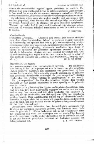 Eerste pagina van het artikel zoals het is gepubliceerd in het tijdschrift