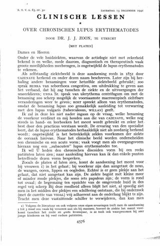 Eerste pagina van het artikel zoals het is gepubliceerd in het tijdschrift