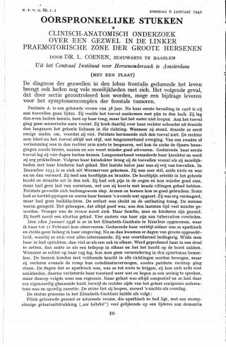 Eerste pagina van het artikel zoals het is gepubliceerd in het tijdschrift