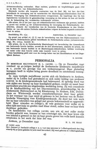 Eerste pagina van het artikel zoals het is gepubliceerd in het tijdschrift