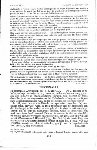 Eerste pagina van het artikel zoals het is gepubliceerd in het tijdschrift