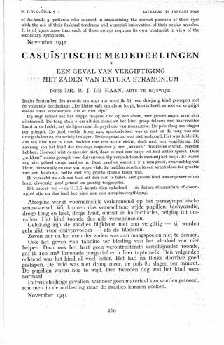 Eerste pagina van het artikel zoals het is gepubliceerd in het tijdschrift