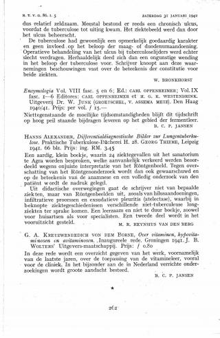 Eerste pagina van het artikel zoals het is gepubliceerd in het tijdschrift