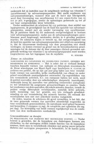 Eerste pagina van het artikel zoals het is gepubliceerd in het tijdschrift