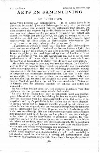 Eerste pagina van het artikel zoals het is gepubliceerd in het tijdschrift