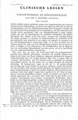 Eerste pagina van het artikel zoals het is gepubliceerd in het tijdschrift