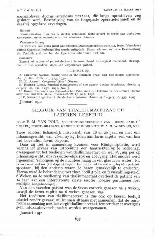 Eerste pagina van het artikel zoals het is gepubliceerd in het tijdschrift